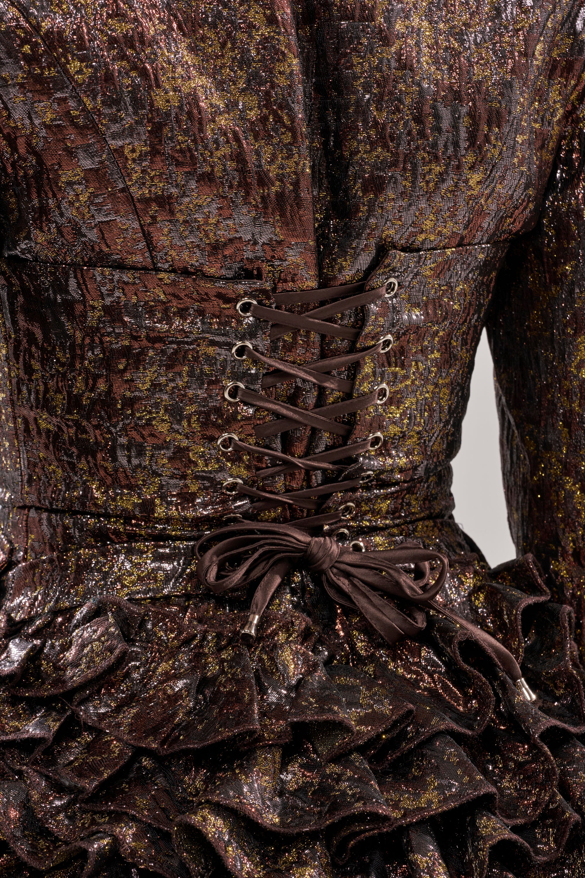 DANCING QUEEN BRONZE BLAZER ROMPER - Image 7