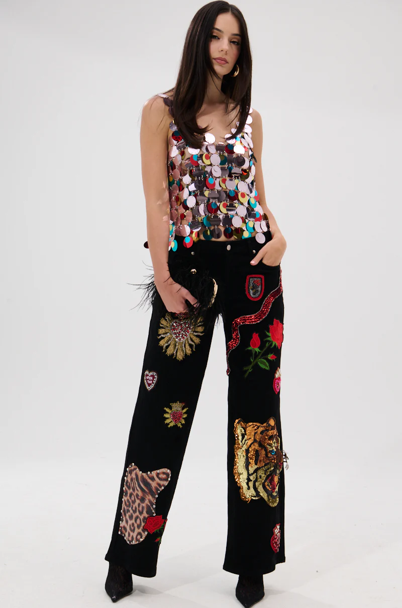 DANCING QUEEN EMBELLISHED TOP - Image 6