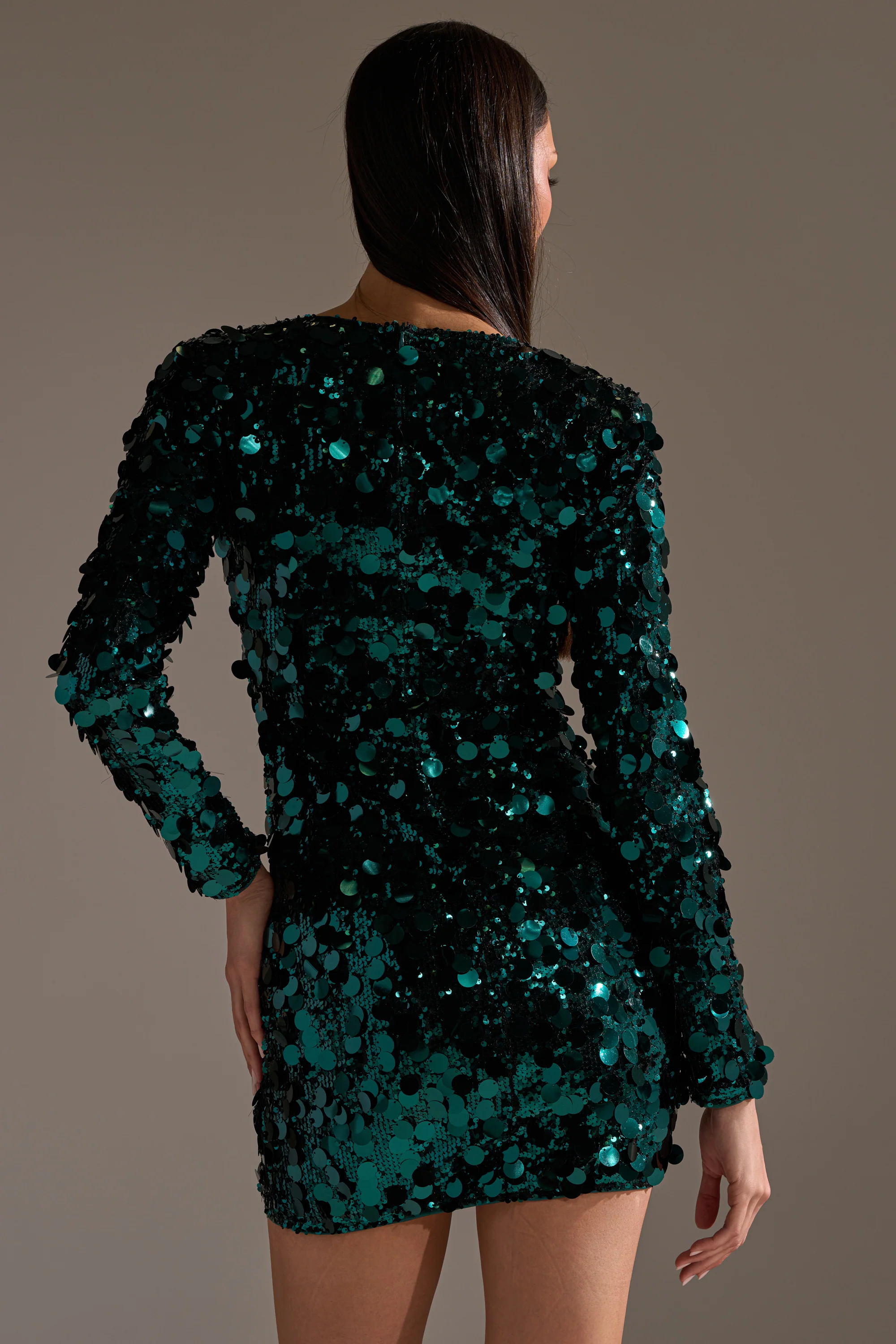 DANCING QUEEN SEQUIN MINI DRESS - Image 4