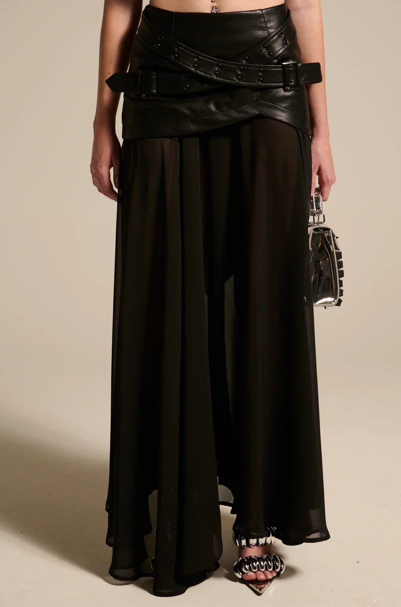 DARK NIGHT MIDI SKIRT