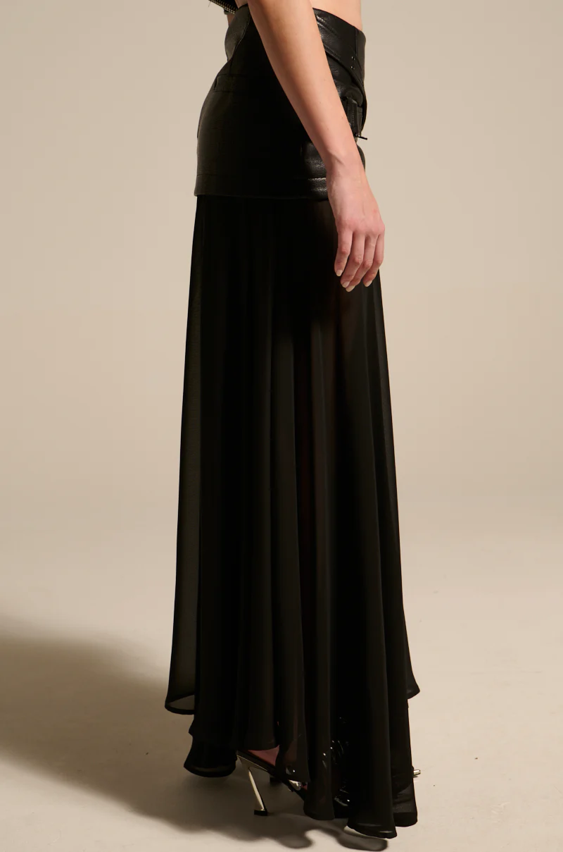 DARK NIGHT MIDI SKIRT - Image 2