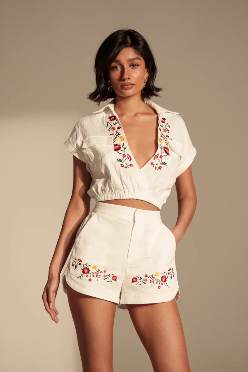 DAY TIME VIBES BUTTON DOWN TOP - Image 2