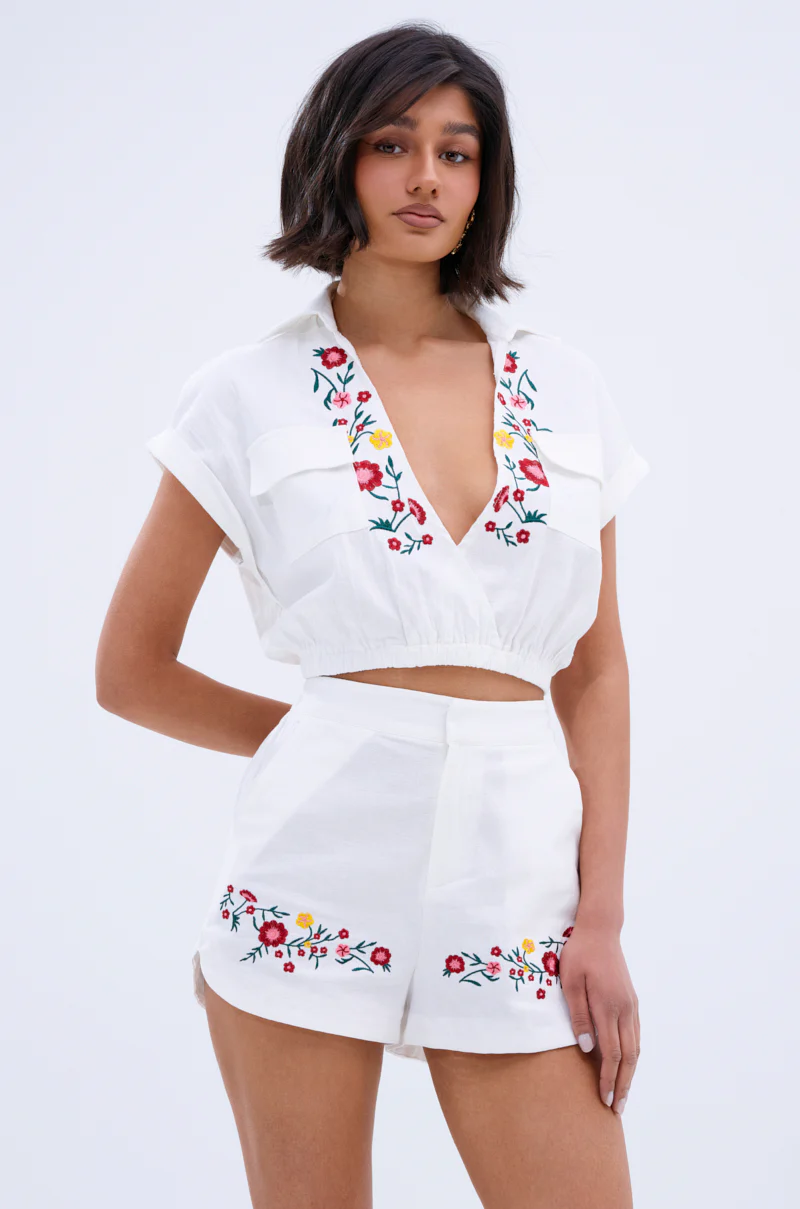 DAY TIME VIBES BUTTON DOWN TOP - Image 3