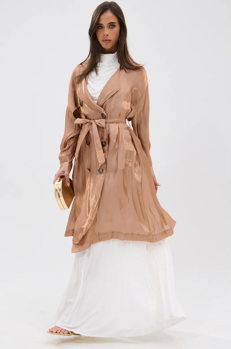 DAY TO NIGHT ORGANZA TRENCH - Image 10