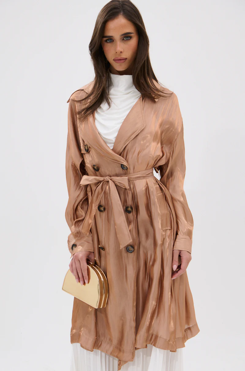 DAY TO NIGHT ORGANZA TRENCH - Image 4