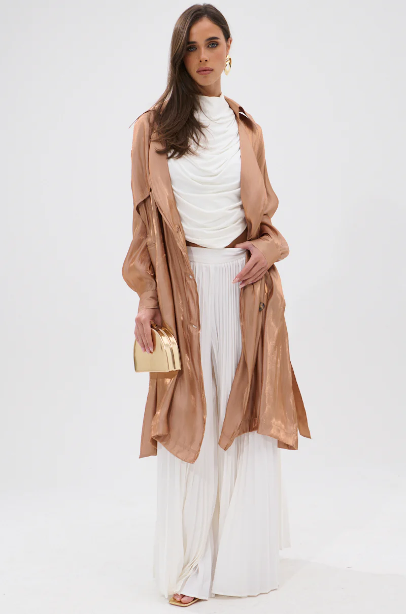 DAY TO NIGHT ORGANZA TRENCH - Image 7