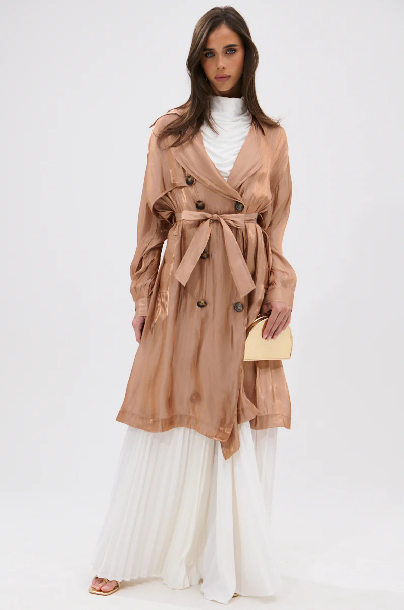 DAY TO NIGHT ORGANZA TRENCH - Image 8