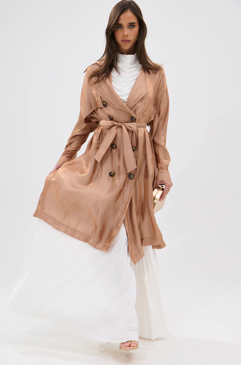 DAY TO NIGHT ORGANZA TRENCH - Image 9