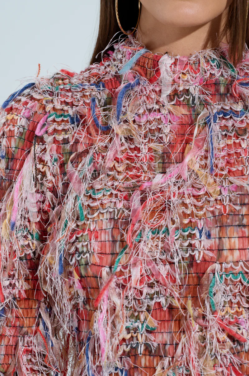 DAYDREAMING FRINGE MINI DRESS - Image 8