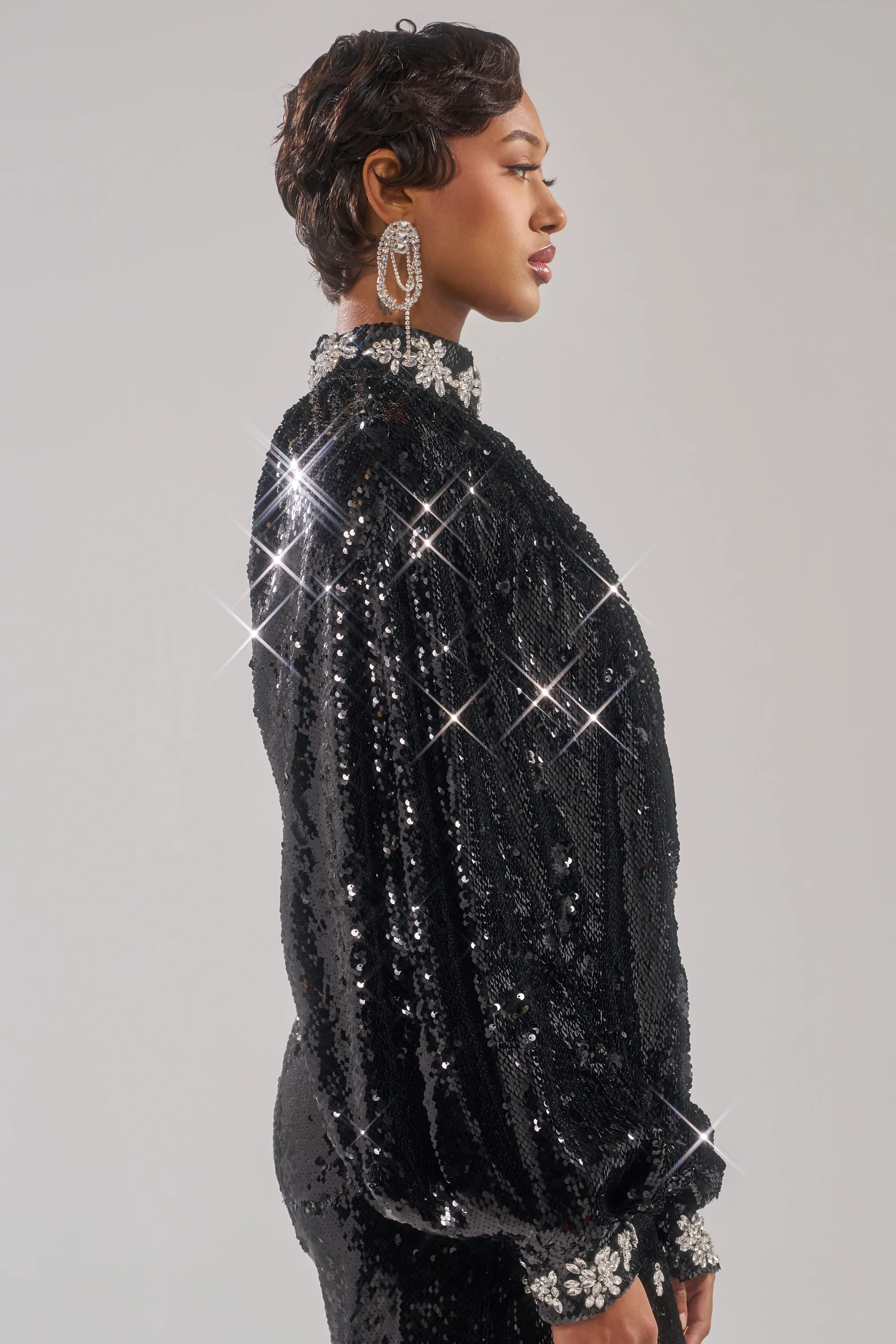 DAZZLING HOLIDAY SEQUIN TOP - Image 3