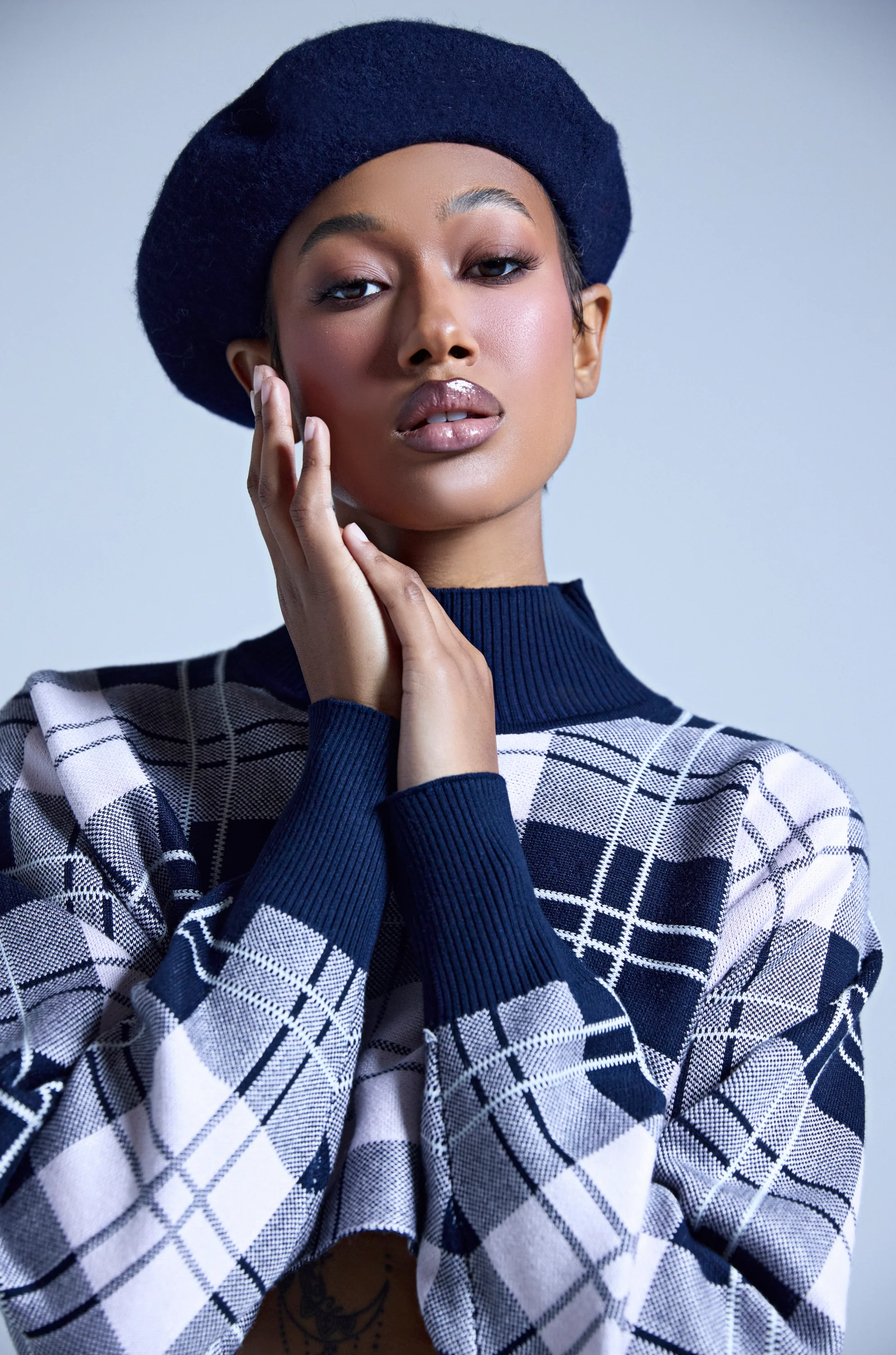 TOO COZY NAVY BERET - Image 2