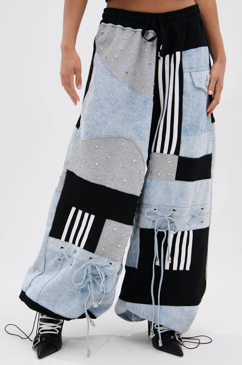 DECONSTRUCTED MASTERPIECE WIDE LEG PANT - Image 3