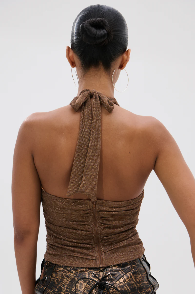 DEEP IN LOVE SLINKY HALTER NECK - Image 5