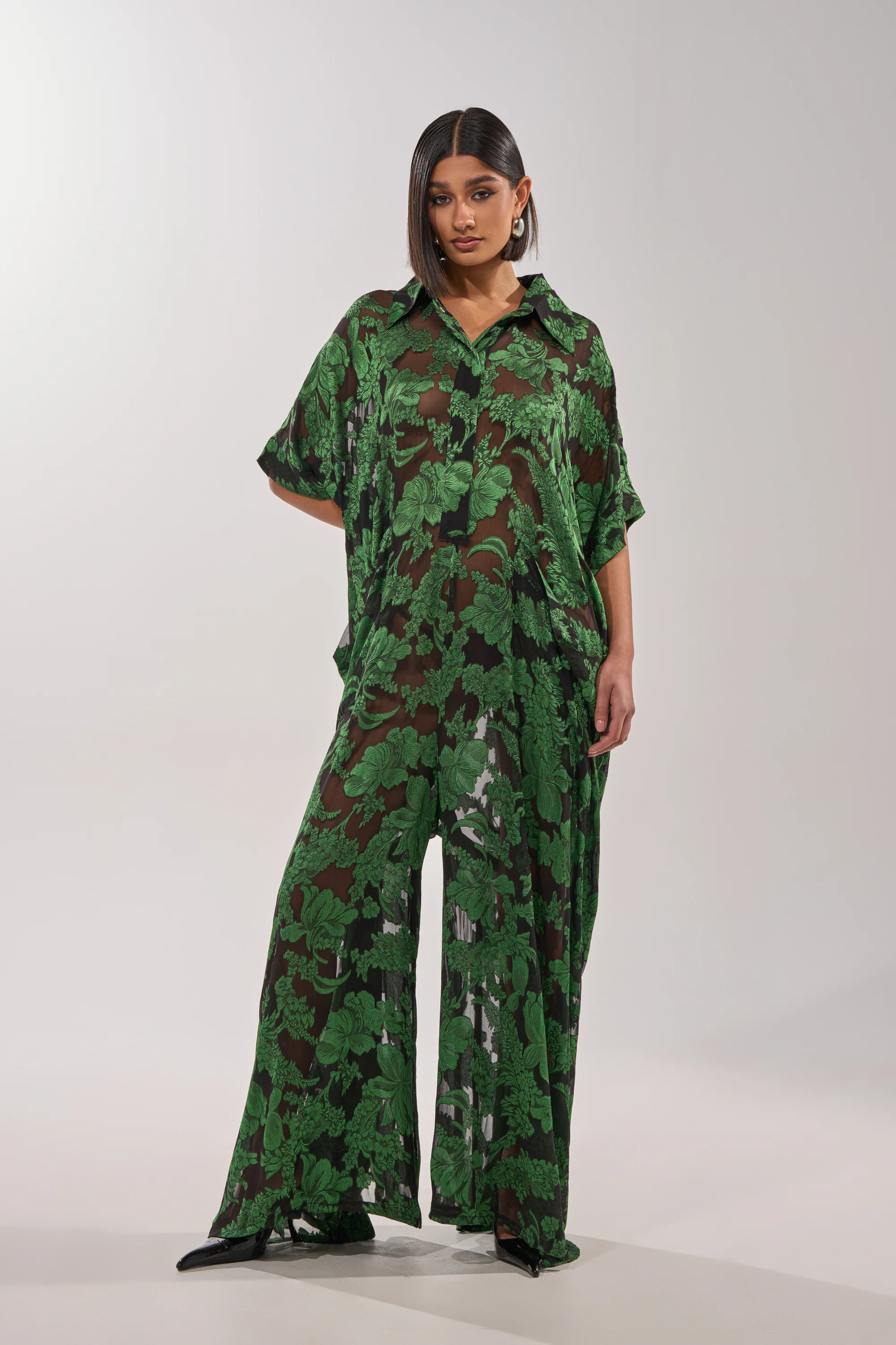 DEEP IN THE FEELS LACE JUMPSUIT - Image 3