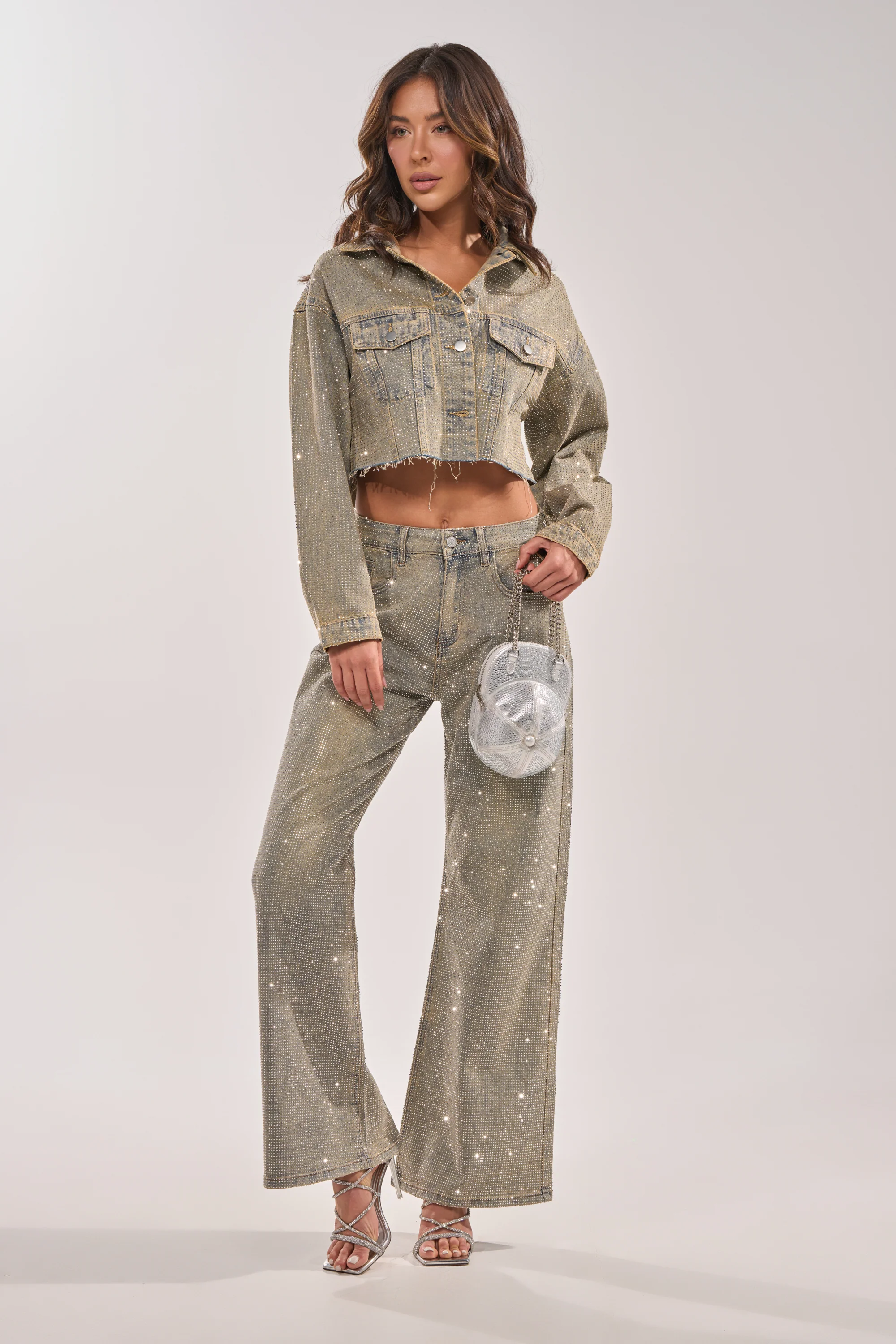 DEMI EMBELLISHED DENIM JACKET - Image 8
