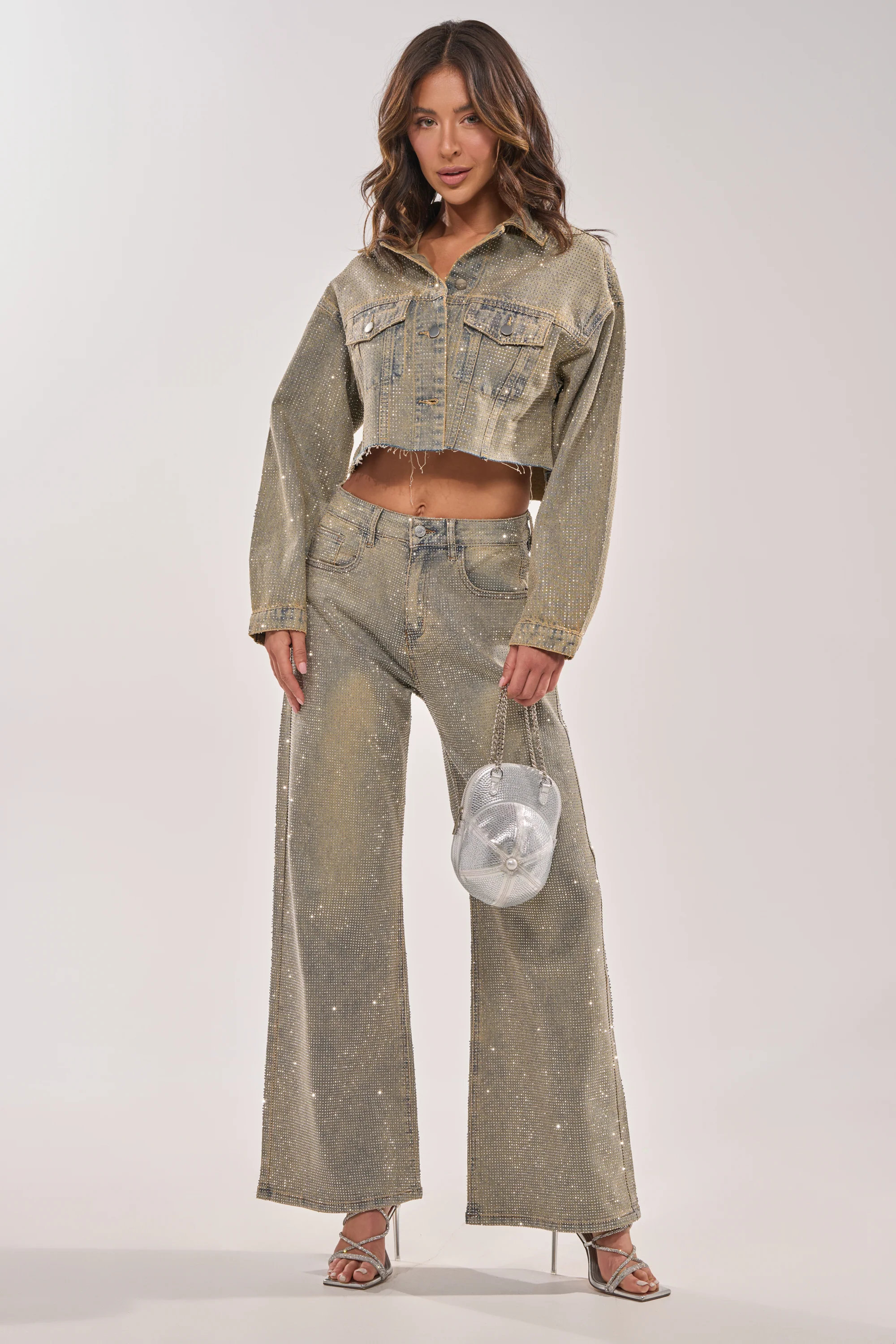 DEMI EMBELLISHED RELAXED DENIM - Image 3