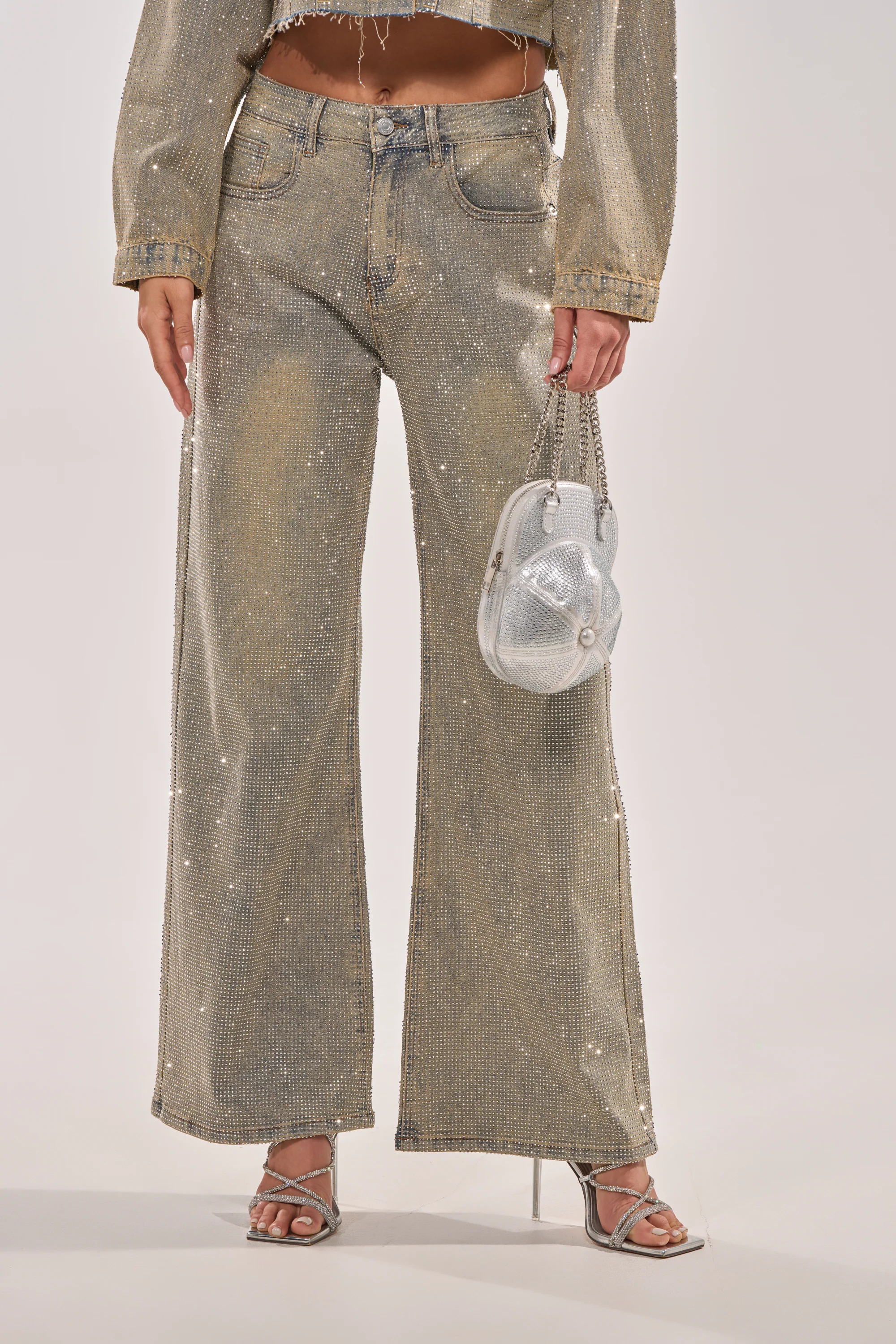 DEMI EMBELLISHED RELAXED DENIM - Image 5