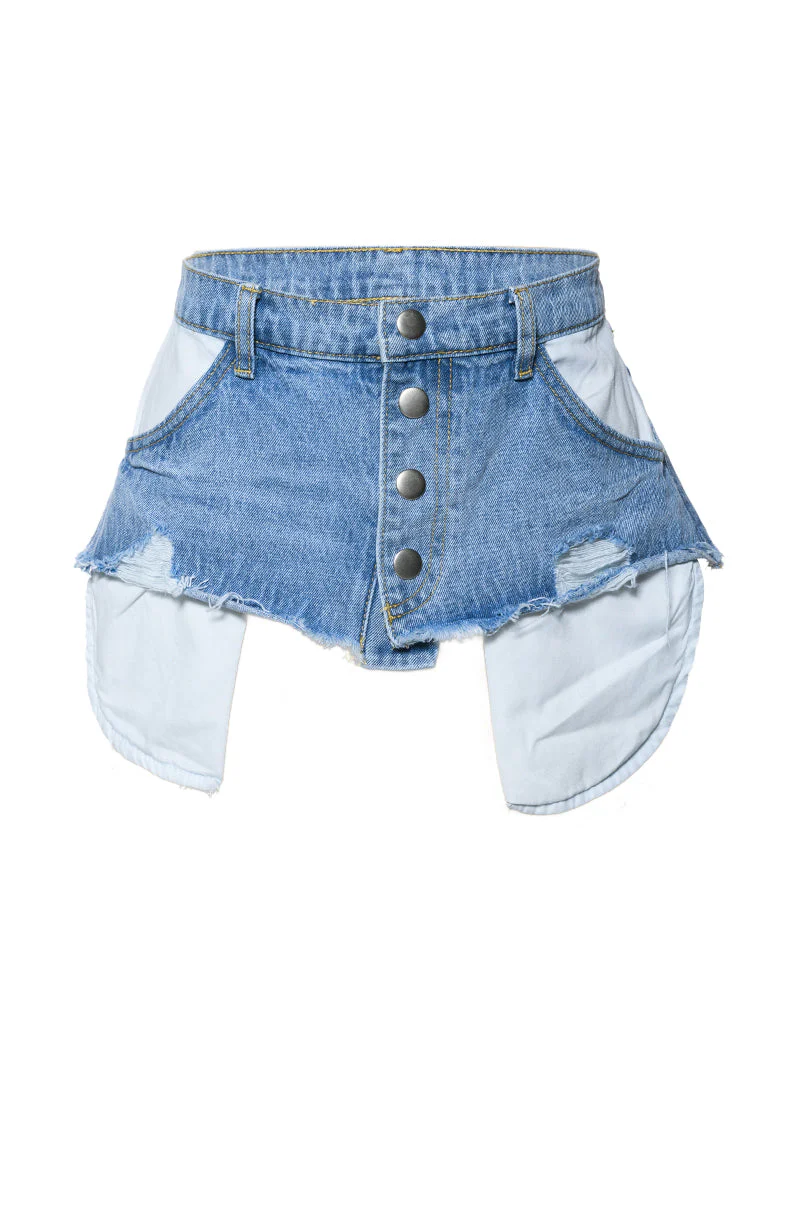 DENIM BABE BUTTON UP BELT - Image 2