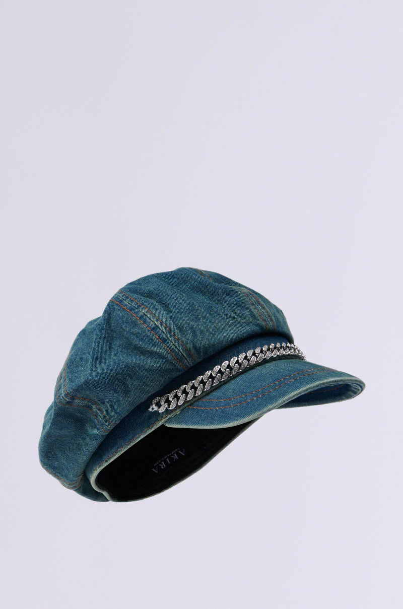 DENIM BLUES BRIM HAT - Image 5