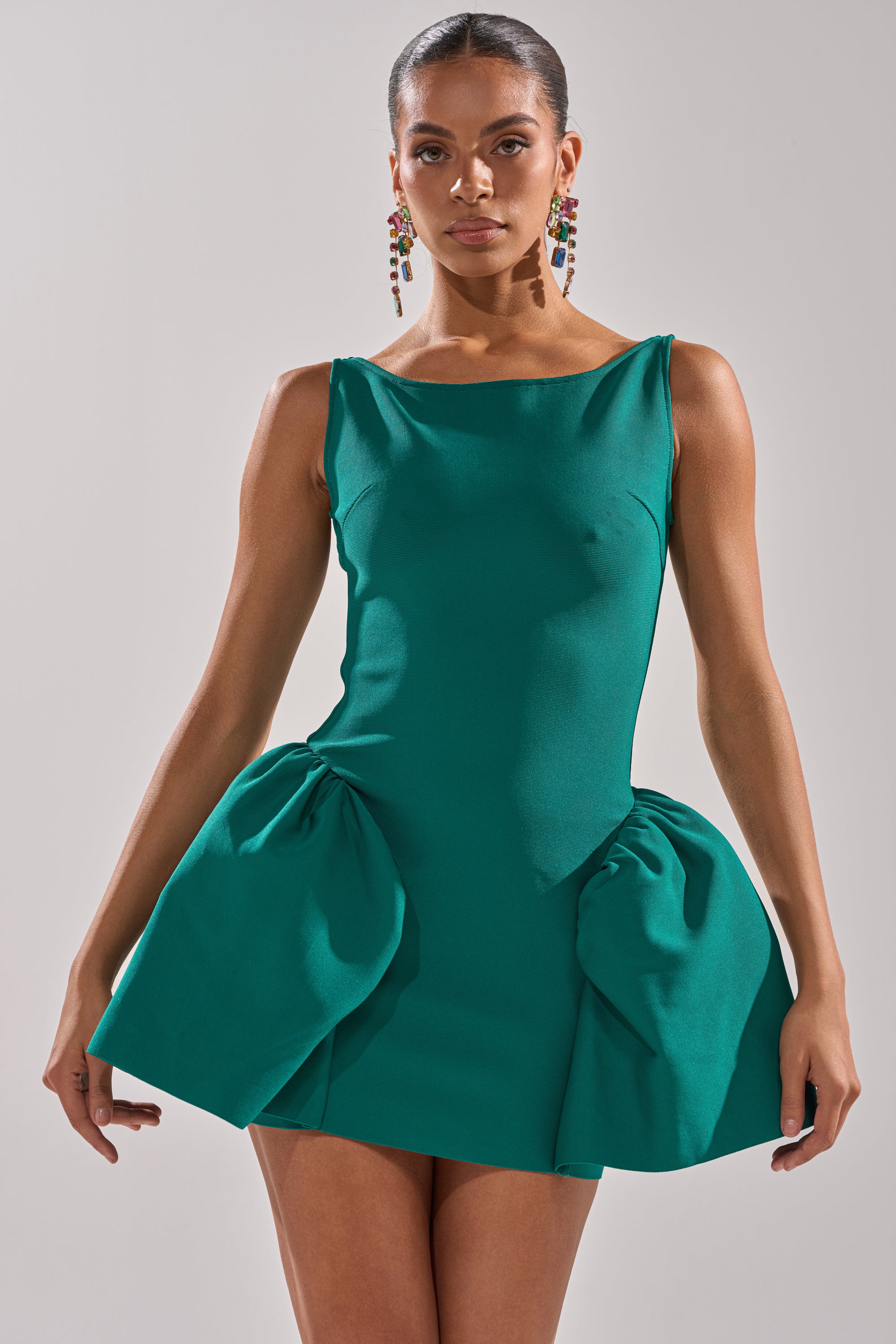 DERBY DAYS BANDAGE MINI DRESS - Image 4