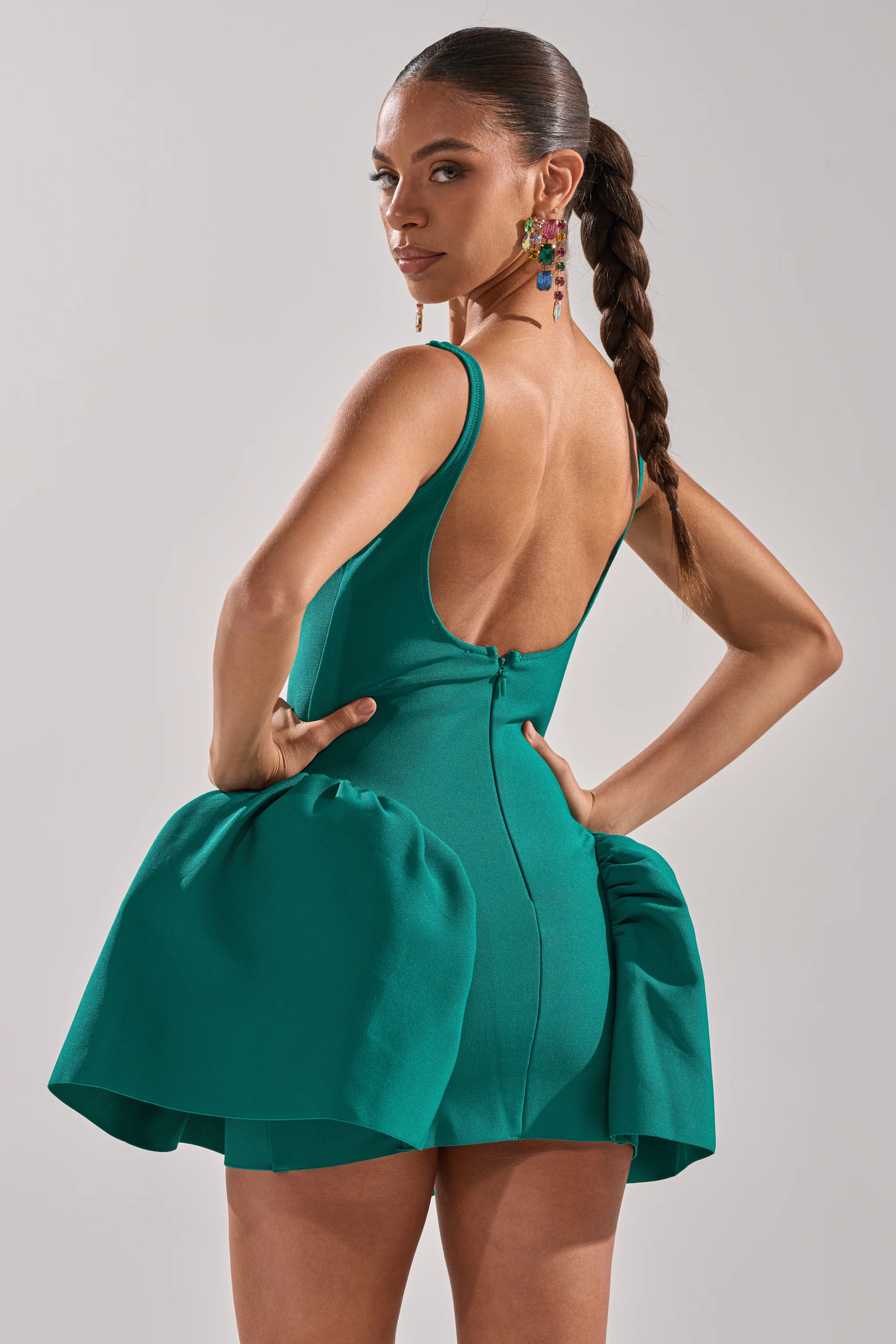 DERBY DAYS BANDAGE MINI DRESS - Image 6