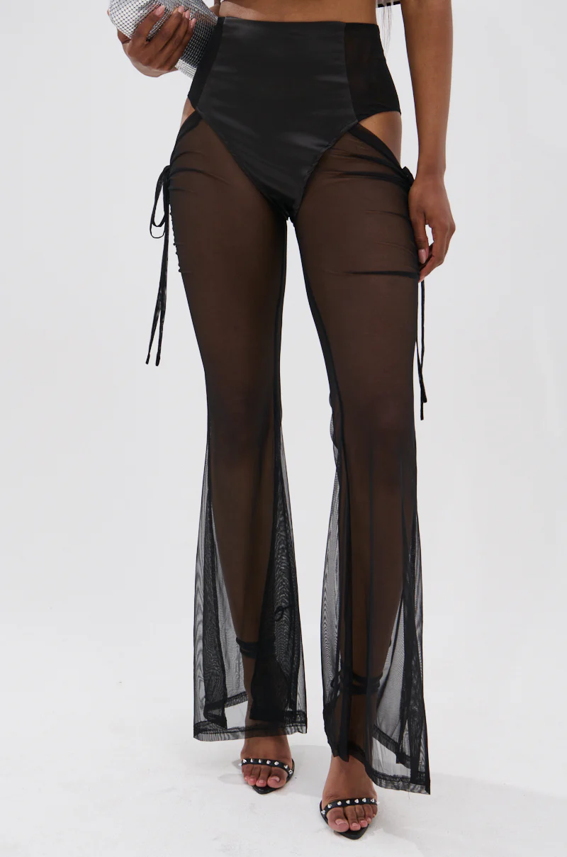 DERRIA MESH FLARE LEGGING - Image 3