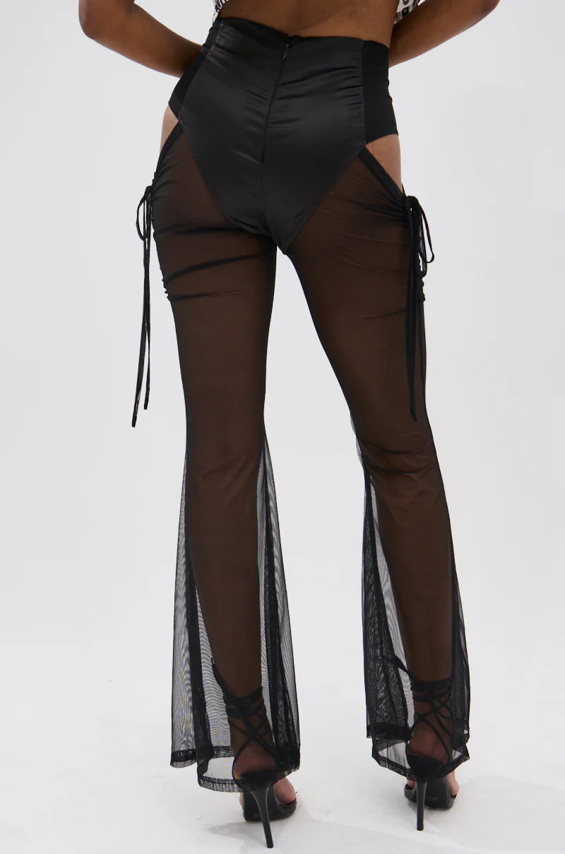 DERRIA MESH FLARE LEGGING - Image 5