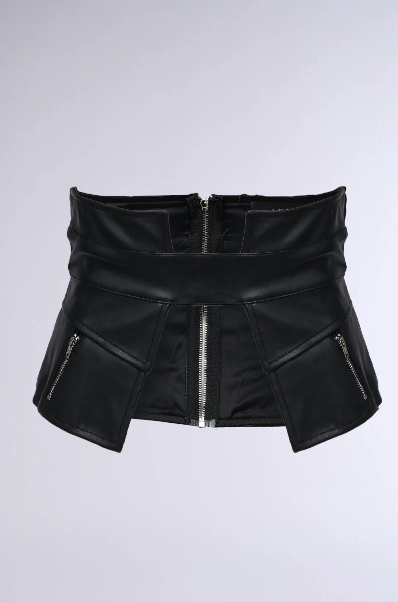 DESIGNER DOWN STRETCH PU BELT - Image 3