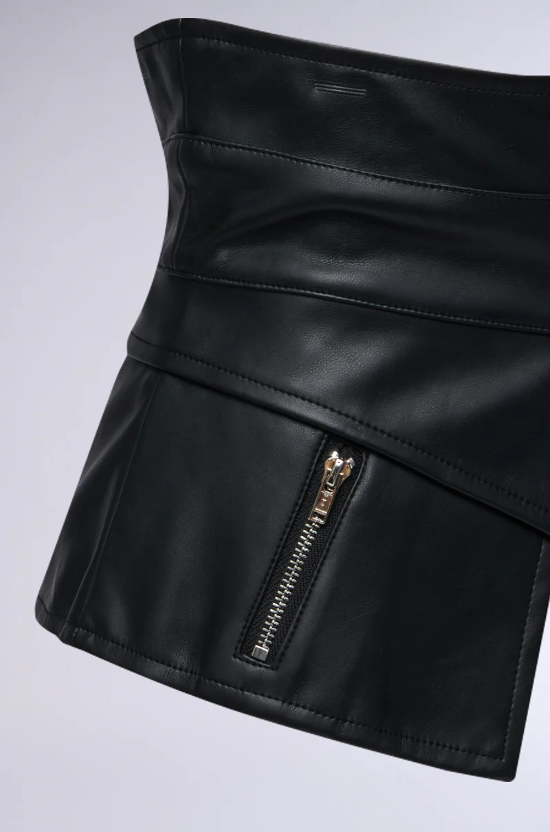 DESIGNER DOWN STRETCH PU BELT - Image 5