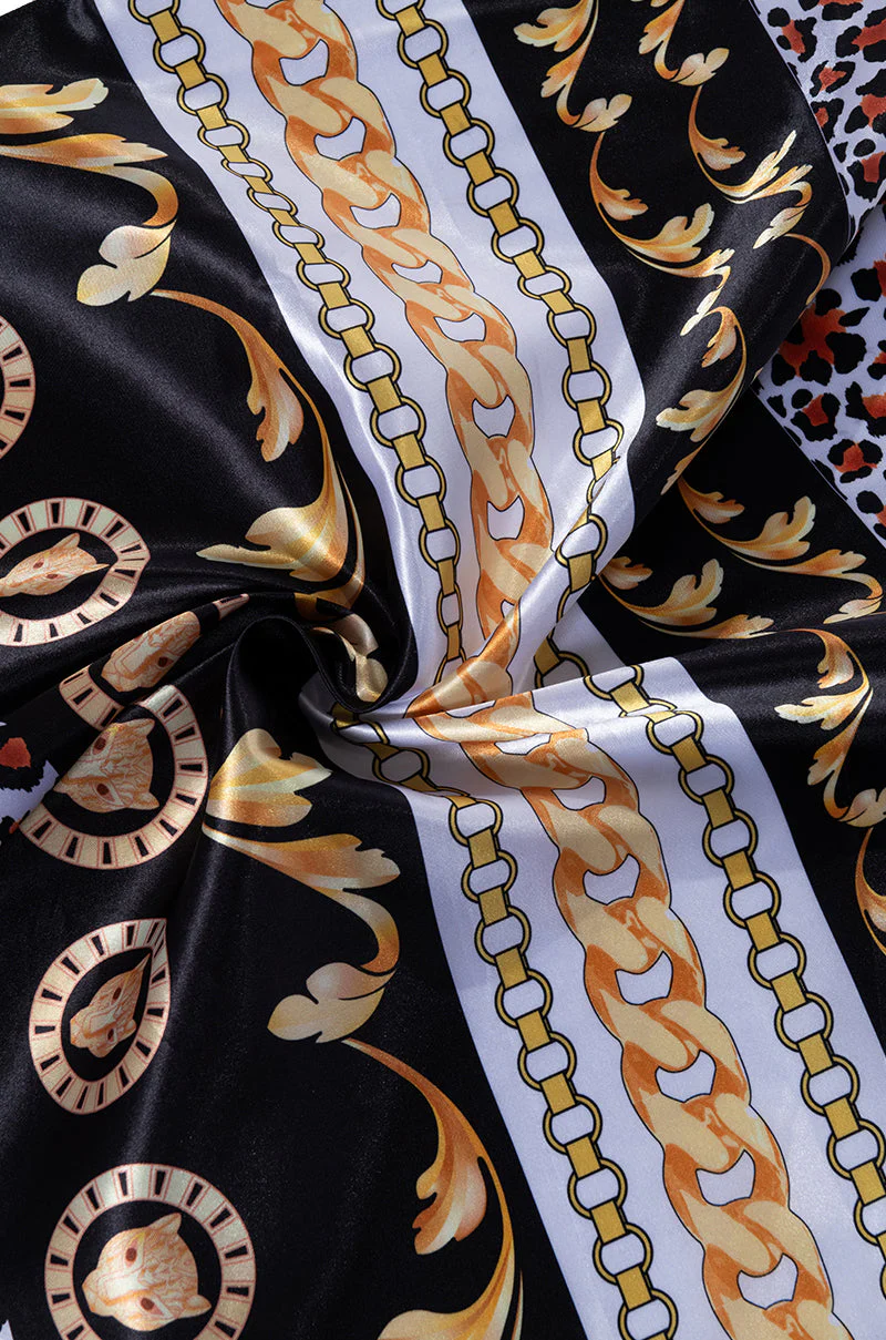 DESIGNER LUXURY PRINT SCARF - Image 3
