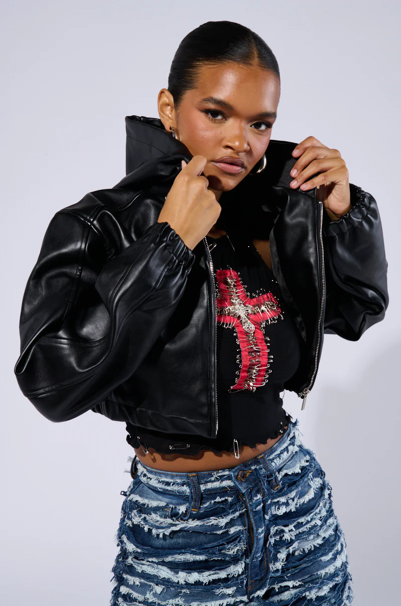 DEX HOODED BOMBER - Image 4