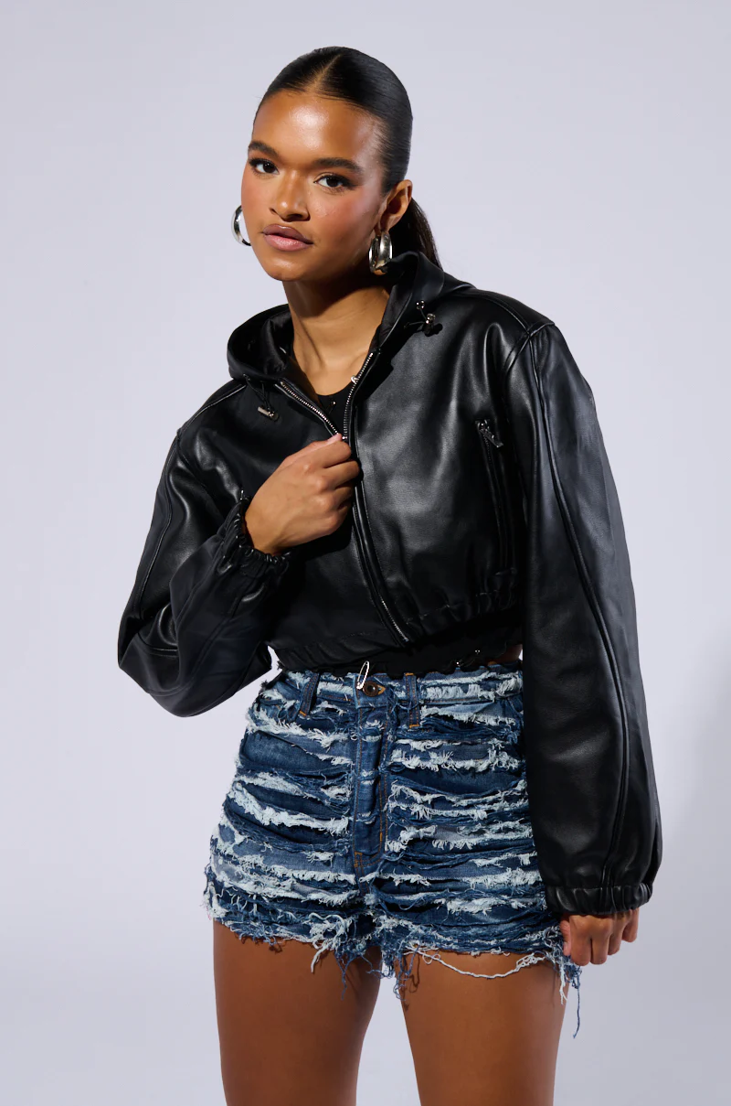 DEX HOODED BOMBER - Image 5