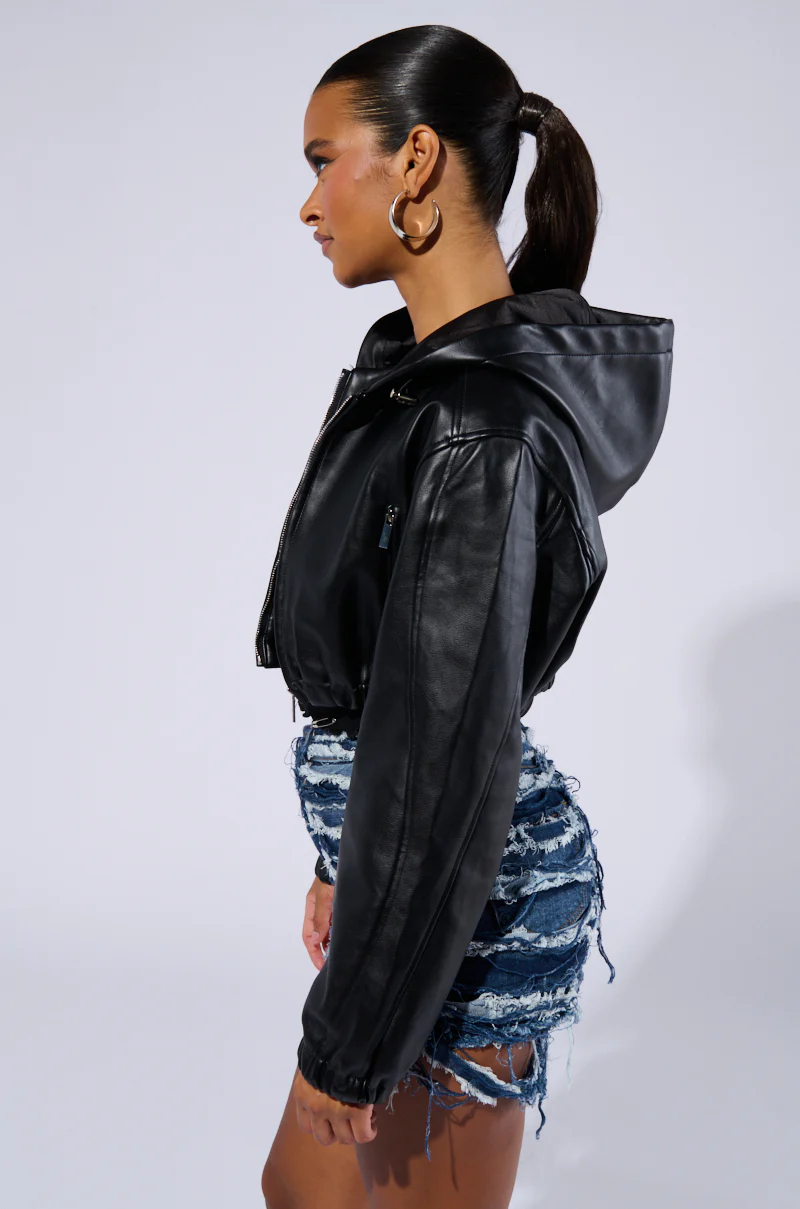 DEX HOODED BOMBER - Image 6