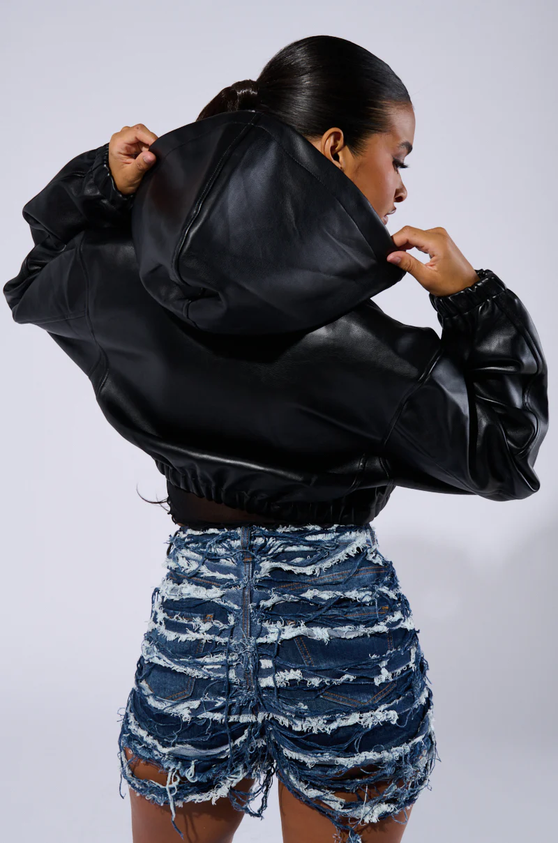 DEX HOODED BOMBER - Image 7