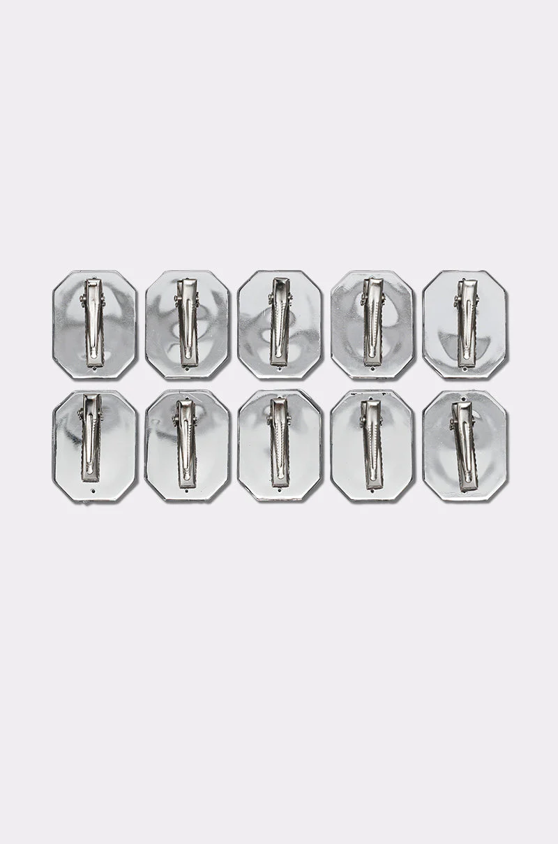 DIAMONDS DANCING HAIR CLIP SET - Image 6