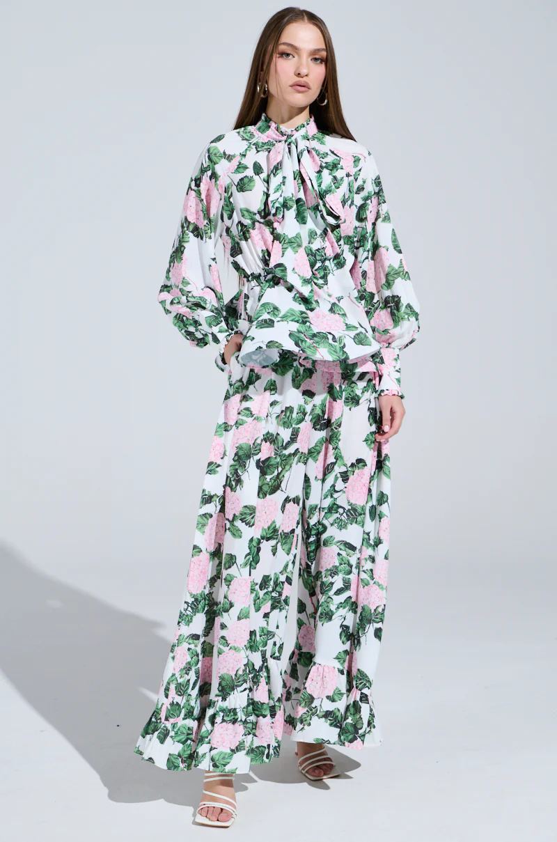 DIANE FLORAL PEPLUM BLOUSE - Image 5
