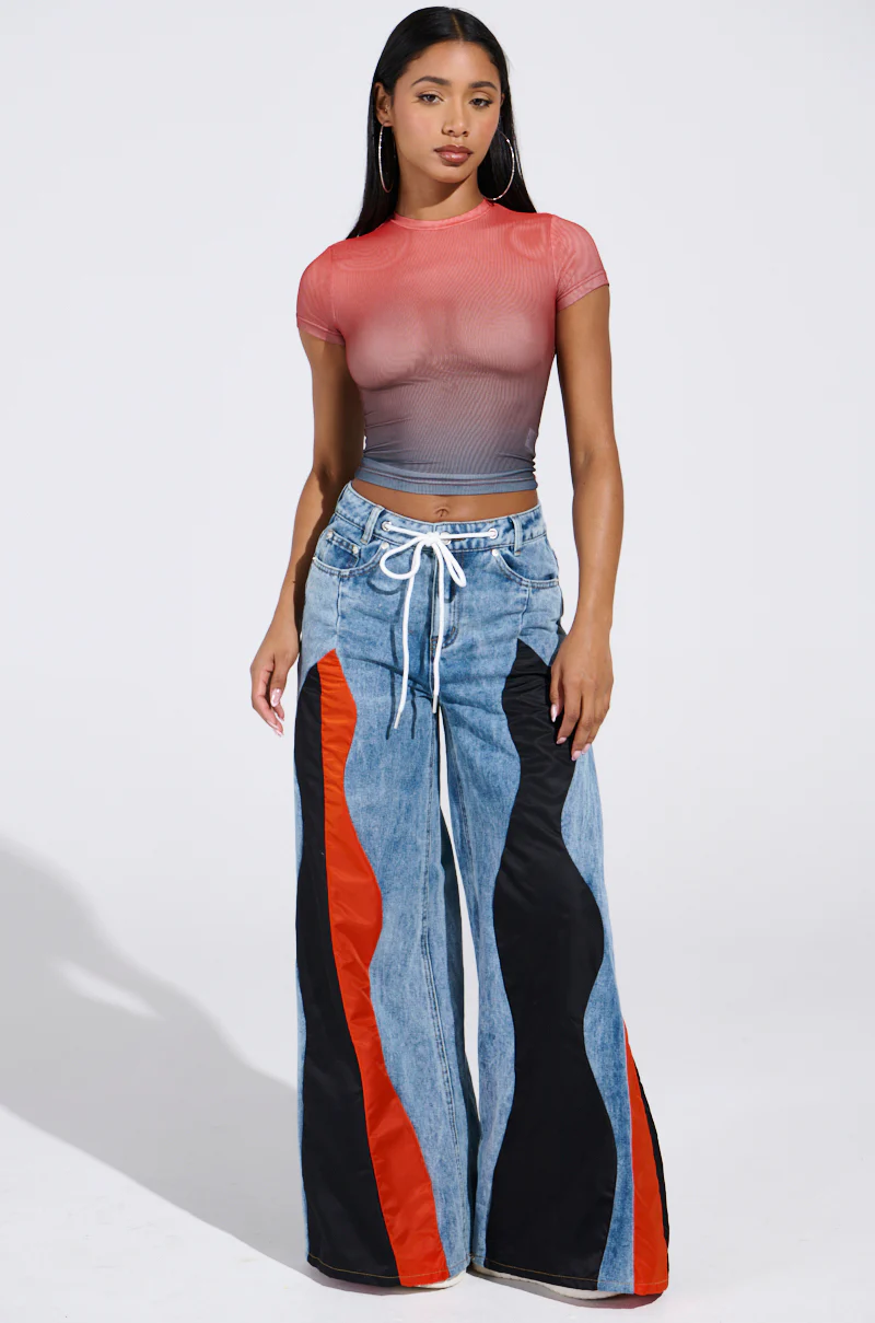 DID IT AGAIN OMBRE MESH TSHIRT - Image 4