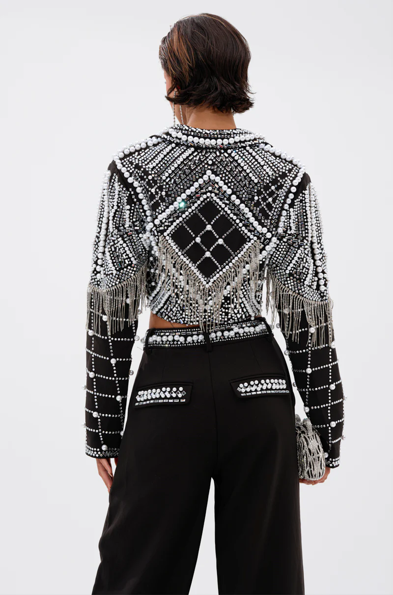 DIRTY MARTINI EMBELLISHED BLAZER - Image 5