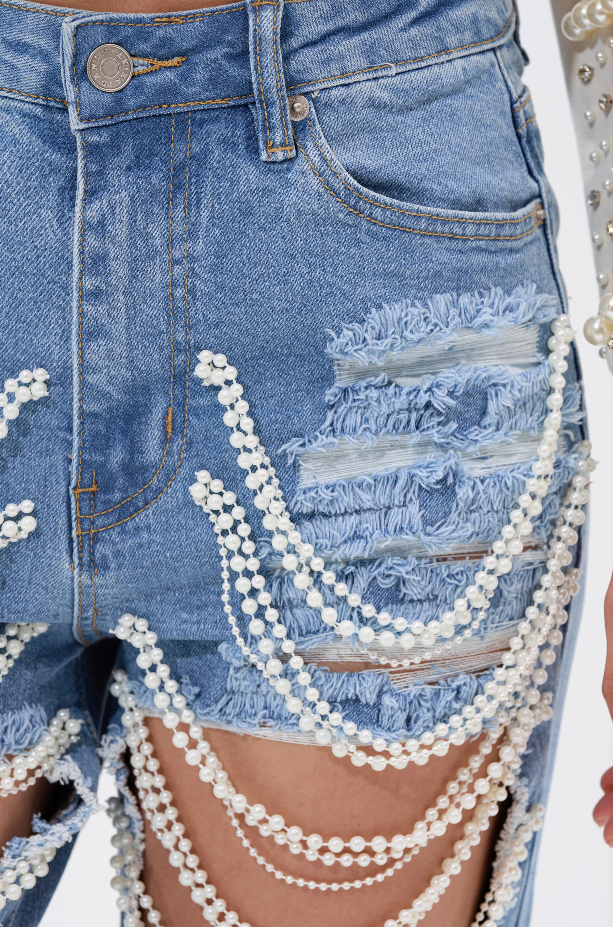 DISTRESSED LIFE DENIM PANT - Image 7