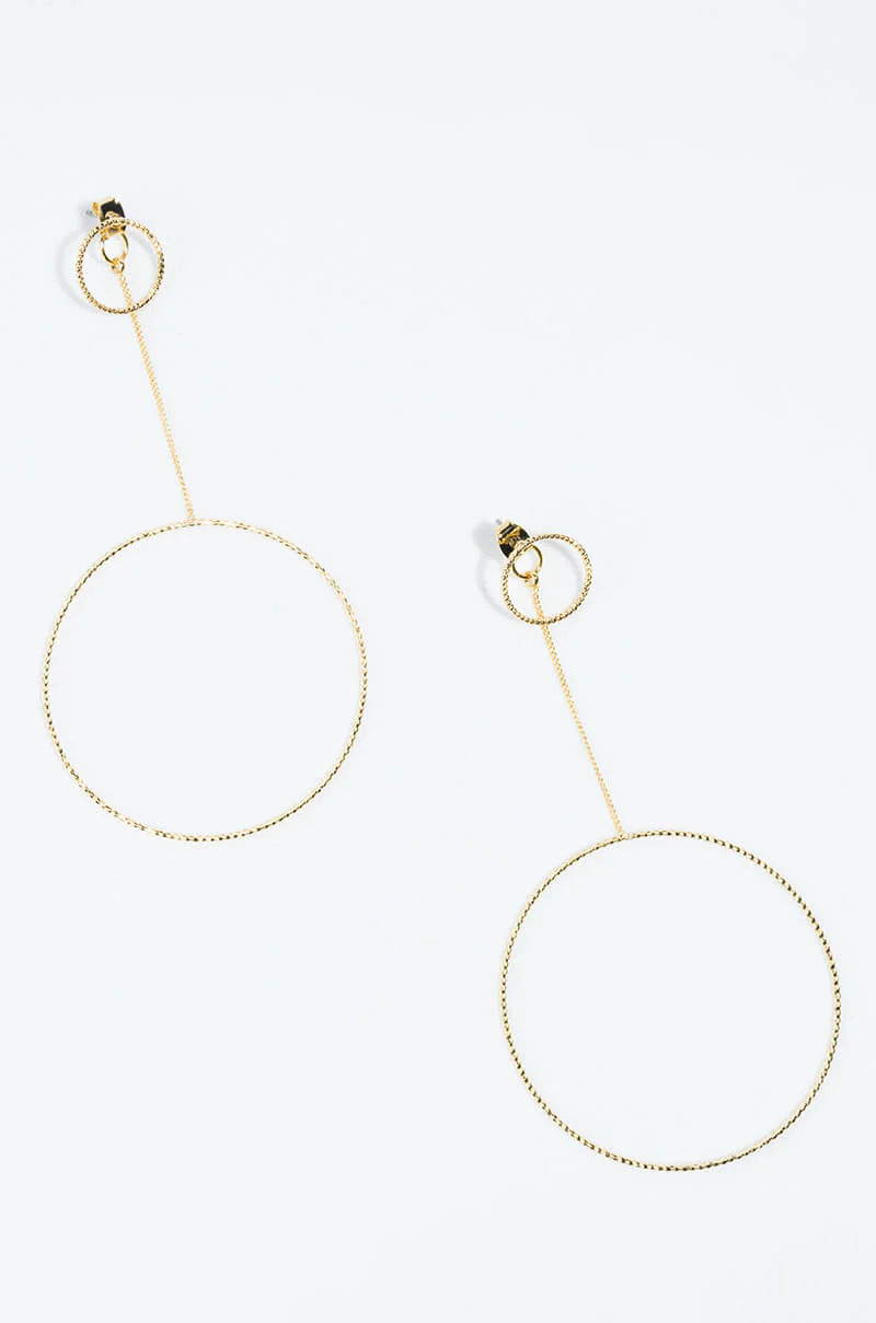 FULL CIRCLE MOMENT DANGLE EARRING - Image 4
