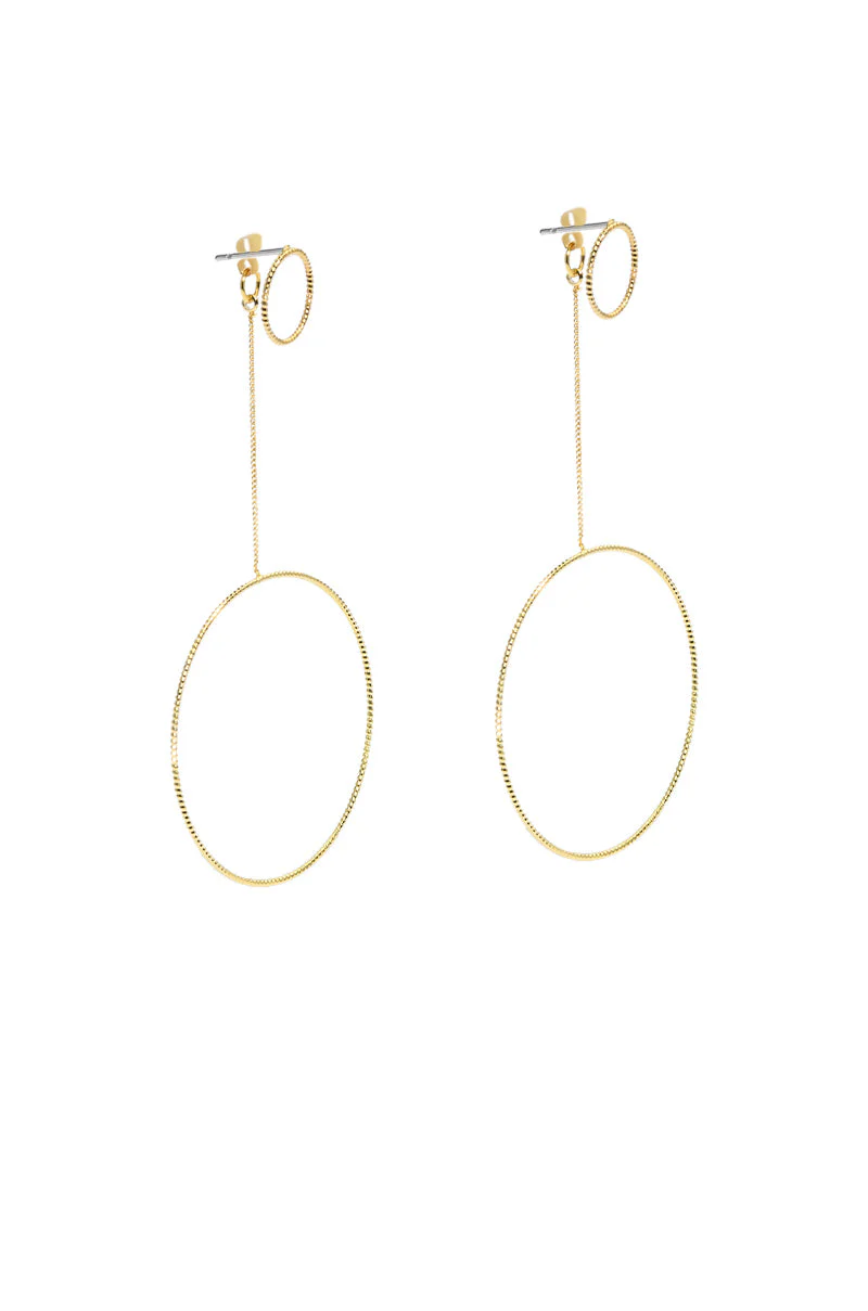 FULL CIRCLE MOMENT DANGLE EARRING - Image 5