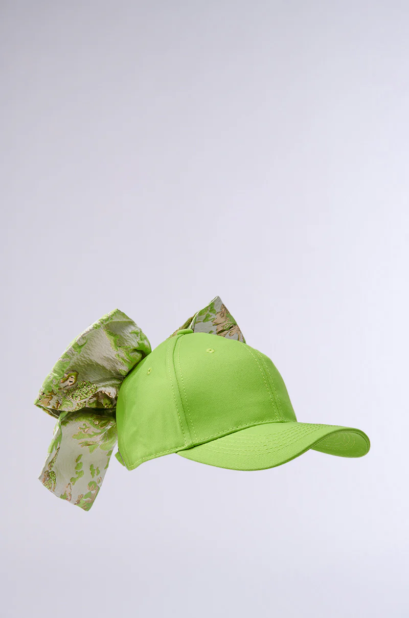 DIVINE DREAMS BROCADE BOW HAT