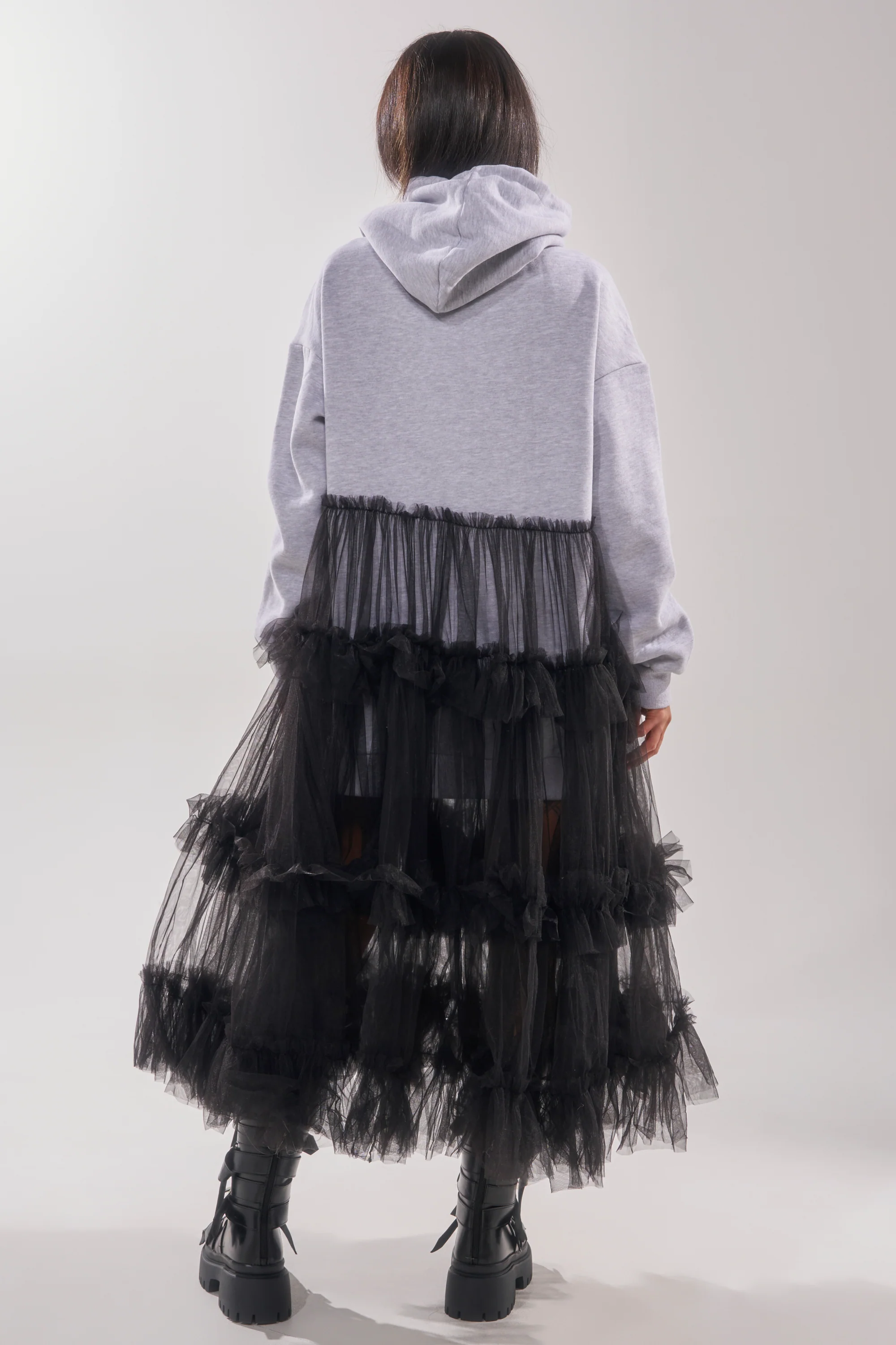 DO SOMETHING CRAZY SWEATSHIRT DRESS - Image 6