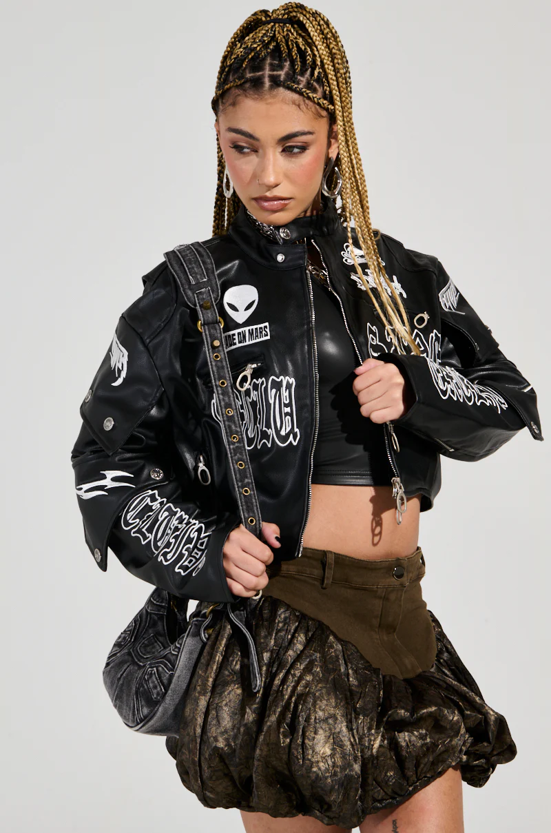 DOJA EMBROIDERED MOTO - Image 2