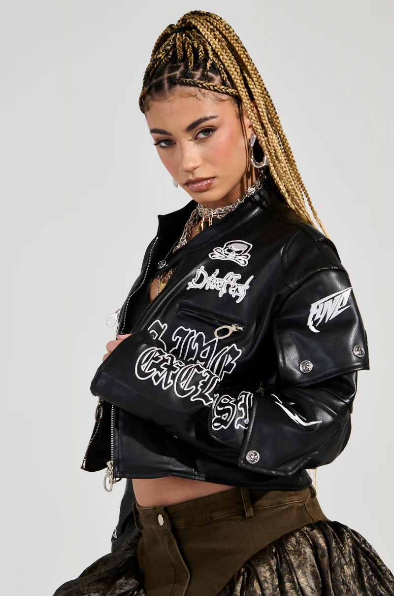 DOJA EMBROIDERED MOTO - Image 4