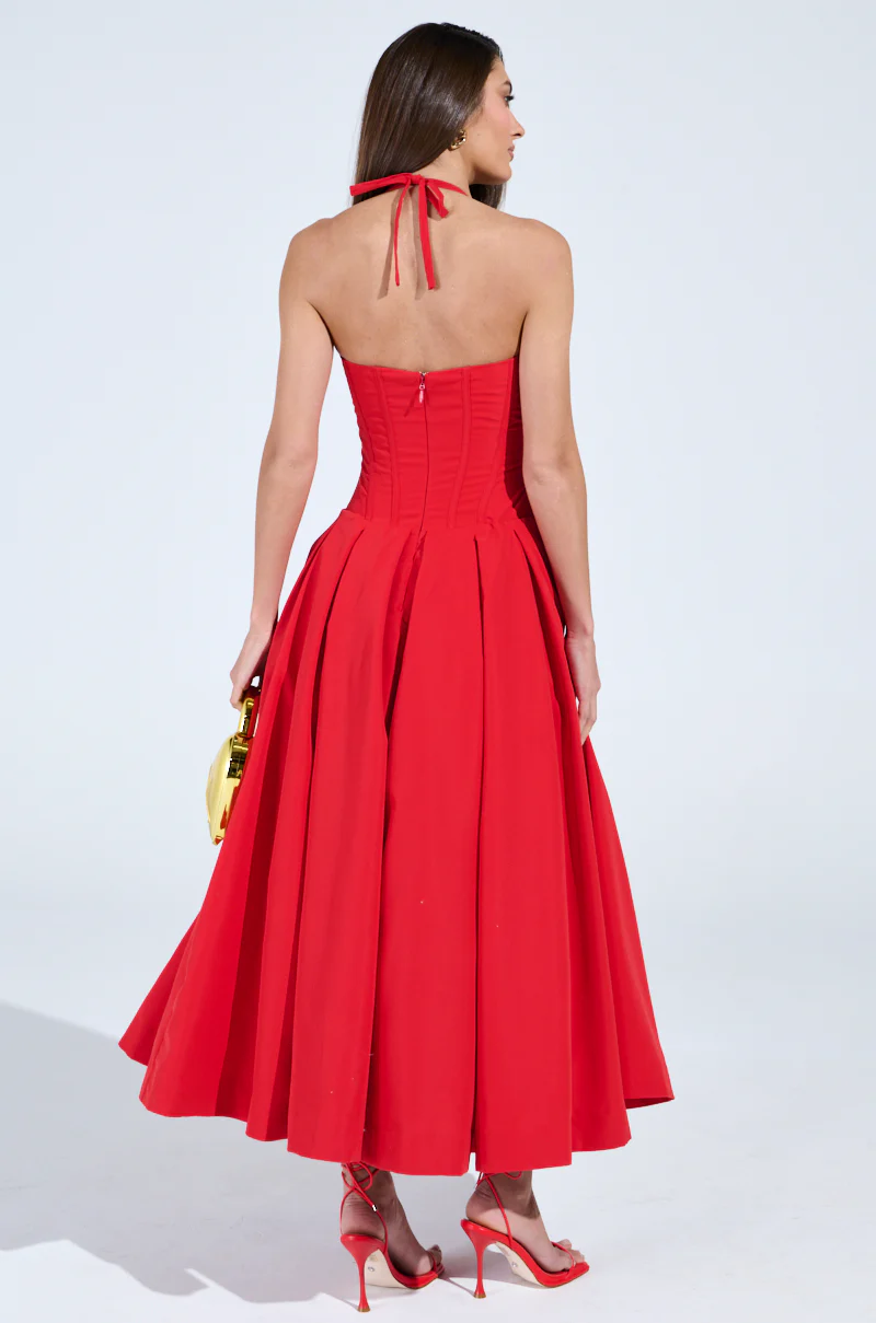 DOLCE DREAMING MIDI DRESS WITH CORSET - Image 5