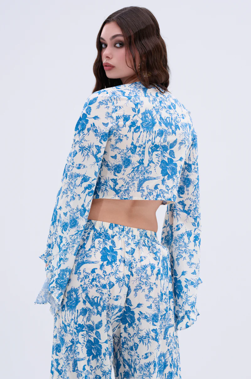DOLLED UP TIE FRONT TOP - Image 10
