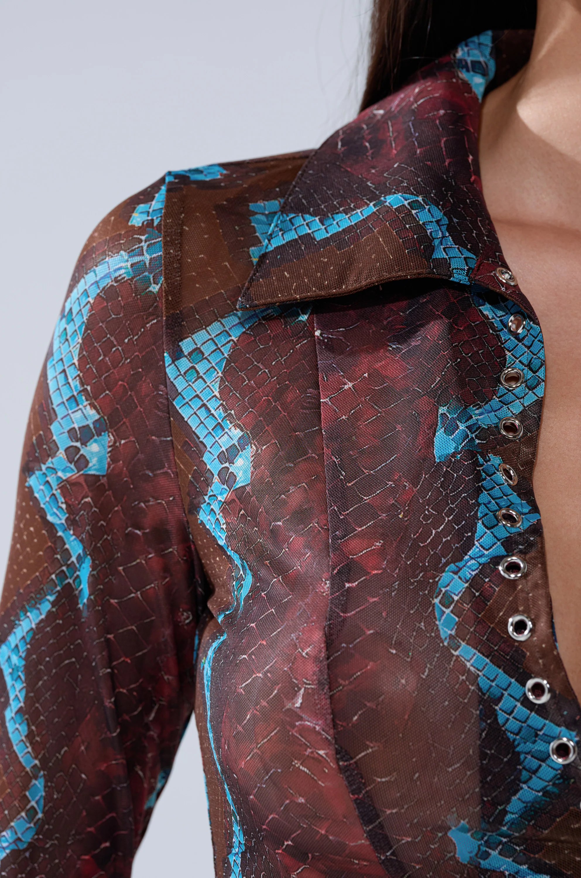 DONT BE A SNAKE BUTTON DOWN - Image 7