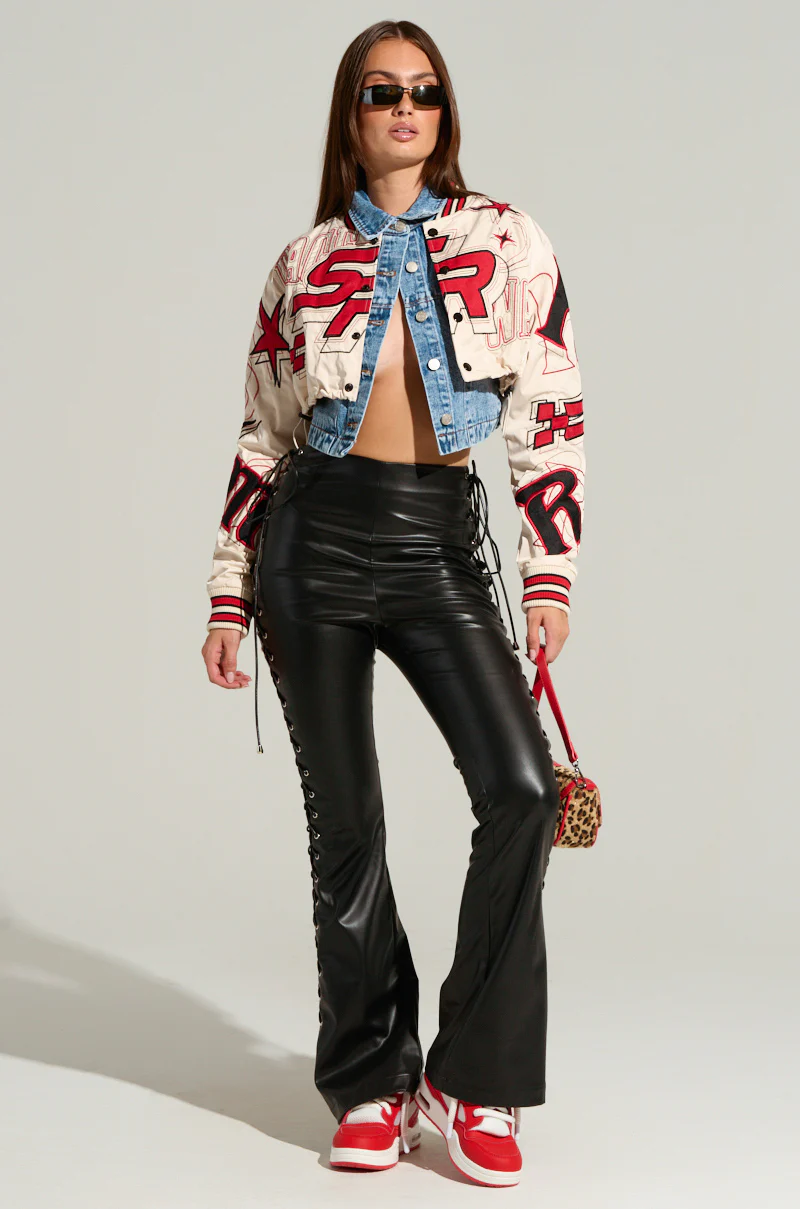 DONT FORGET ABOUT ME FAUX LEATHER PANT - Image 5