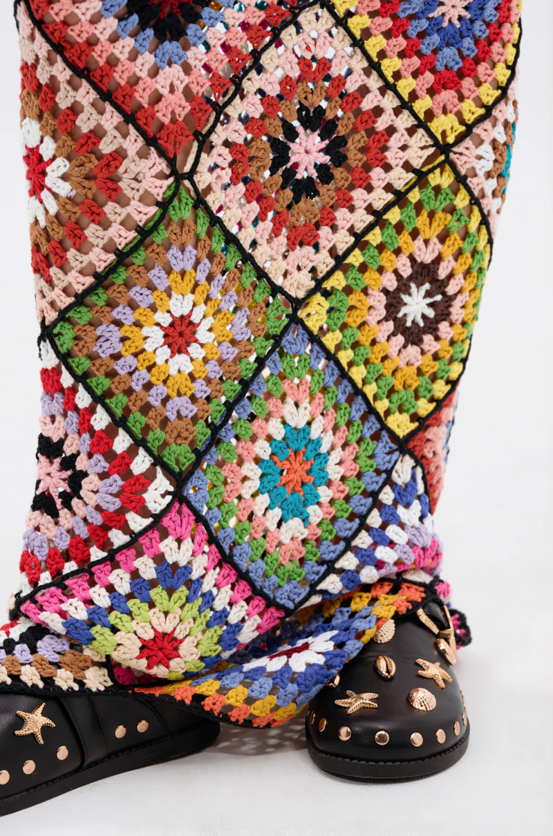 DONT LET ME GO CROCHET MAXI DRESS - Image 8